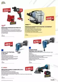 Catalogue DomPro page 3: Cisaille 12v s 160 (2a5) €489,00, Milwaukee - perceuse visseuse m18 fdd3-0x €225,00