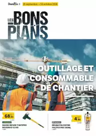Catalogue DomPro page 1: Leborgne - masse securi-t batipro €68,83, Résine polyester polyfix pro 300ml €4,48