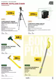 Catalogue DomPro page 3: Leborgne - masse securi-t batipro novamax €68,83, Laser multi lignes axeo 3d €279,00
