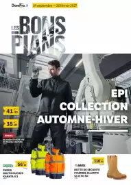 Catalogue DomPro page 1: Blouson & pantalon de travail €35,87, Cover guard - parka multicouches kanata 4/1 €56,25