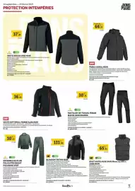 Catalogue DomPro page 5: Alba - veste softshell femme noir €36,85, Deltaplus - veste soccia gris noir €37,47
