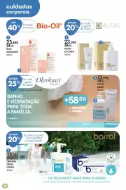 Folheto Pingo Doce | Beleza Página 10: D'aveia loção de corpo €23,59, Barral creme gordo €13,79