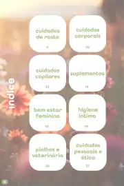Folheto Pingo Doce | Beleza Página 2: 2 índice cuidados de rosto cuidados corporais 4 10 cuidados capilares 12 suplementos