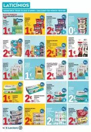 Folheto E.Leclerc semana 38 Página 10: Iogurte líquido yoggi €1,99, Iogurte líquido lanchinho bom mimosa €2,09