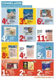 Folheto E.Leclerc semana 38 Página 13: Caldeirada de pescado mar ibérica €2,94, Argolas do mar panadas pêche océan €2,29