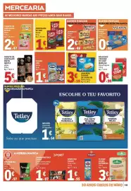 Folheto E.Leclerc semana 38 Página 15: Chocolate kit kat €1,99, Crackers du bois de la roche €3,14