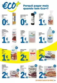 Folheto E.Leclerc semana 38 Página 33: Lixívia tradicional eco+ €1,39, Fiambre corrente fatiado eco+ €1,29
