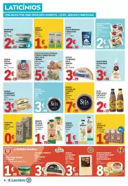 Folheto E.Leclerc semana 38 Página 8: Queijo de vaca e ovelha curado amanteigado sem casca limiano €5,79