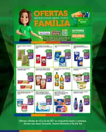 Encarte CenterBox semana 38 Página 2: Refrigerante são geraldo caju €9,99, Sorvete frosty pote 2l (sabores) €20,99