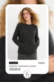 BonPrix katalog Strona 3: Kardigan z prążkowanej dzianiny Bonprix €109,99