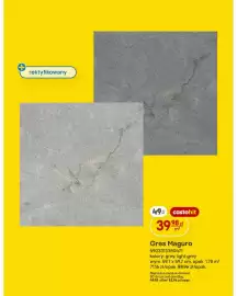 Castorama gazetka Strona 8: Gres Maguro 59,7x59,7 cm €39,98