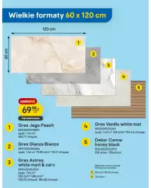 Castorama gazetka Strona 9: Gres Glanza Bianco €79,98