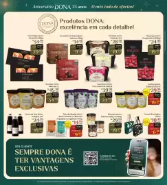 Encarte Dona de Casa Página 6: Sorvete dona bombom sabores €9,98, Sacola Ecológica Dona €6,99
