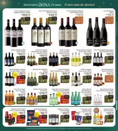 Encarte Dona de Casa Página 8: Água Mineral Portuguesa Pedras Salgadas €15,99, Vinho Português Bico Amarelo Branco €69,99