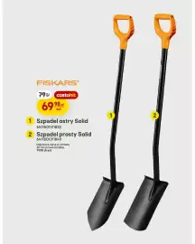 Castorama gazetka Strona 9: Szpadel prosty Solid Fiskars €69,98