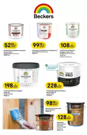Castorama gazetka Strona 7: Grunt Drewnochron €98,98, Emalia kolorowa Beckers Designer Universal €52,98