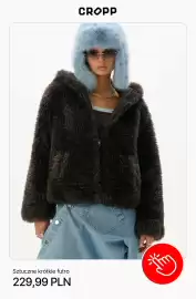 Cropp gazetka tydzień 38 Strona 8: Sztuczne krótkie futro Cropp €229,99