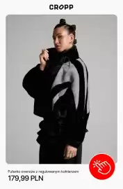 Cropp gazetka tydzień 38 Strona 9: Futerko oversize z regulowanym kołnierzem Cropp €179,99