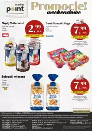 Market Point gazetka Strona 10: Serek Danonki Mega truskawka wanilia €7,99, Bułeczki mleczne Dan Cake €7,99
