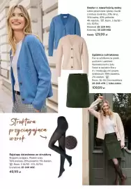 Tchibo gazetka Strona 12: Rajstopy dzianinowe ze strukturą €49,99, Spódnica sztruksowa €109,99