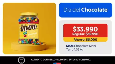 Catálogo Lider Página 10: M&m's - chocolate mani tarro €33.990,00