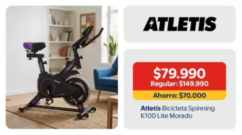 Catálogo Lider Página 11: Bicicleta spinning €79.990,00
