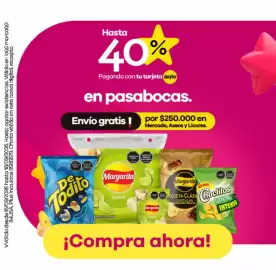 Catálogo Éxito Página 11: Margarita pasabocas