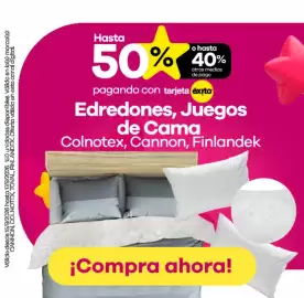 Catálogo Éxito Página 15: Edredones, Juegos de Cama