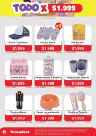 Catálogo Ferniplast Página 2: Gomitas para Cabellos €1.999,00, Organizador Beauty Porta Cepillo Color 2Pz €1.999,00