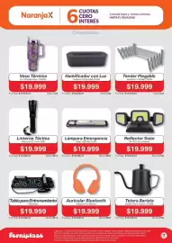 Catálogo Ferniplast Página 7: Linterna Táctica €19.999,00, Reflector solar €19.999,00