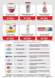 Catálogo Ferniplast Página 8: Cif desinfectante €1.899,00, Hinds crema corporal €4.399,00