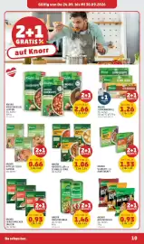PENNY Flugblatt woche 39 Seite 10: Gültig von Do 24.09. bis Mi 30.09.2026 2+1 GRATIS % auf Knorr 12x Knorr GEMÜSESUPPE