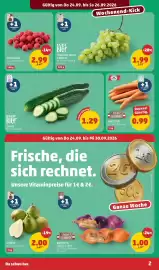 PENNY Flugblatt woche 39 Seite 2: +1 Treuepunkte extra Gültig von Do 24.09. bis Sa 26.09.2026 +1 Treuepunkt extra HIMBEEREN