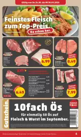 PENNY Flugblatt woche 39 Seite 6: Gültig von Do 24.09. bis Mi 30.09.2026 Feinstes Fleisch zum Top-Preis