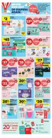 Real Canadian Superstore flyer week 38 Page 29: Pampers huggies wipes €20,00, Millie Moon luxury training pants €25,00