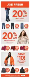 Real Canadian Superstore flyer week 38 Page 40: Holiday Sleep Set €30,00, Men's Short Puffer Jacket €69,00
