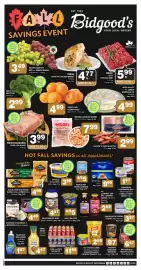 Bidgood's flyer week 38 Page 1