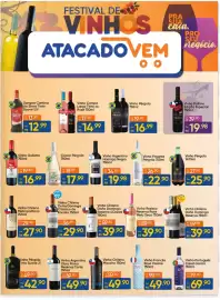 Folheto Atacado Vem Página 1: Vinho Chileno Metropolitano €27,90, Vinho Pailimo Edição Especial €19,98