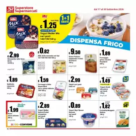 Volantino Sì con te Superstore Pagina 10: Formaggi a fette Bayernland €1,59, Yakult vari gusti €2,99