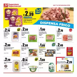 Volantino Sì con te Superstore Pagina 11: Wurstel Evviva Amadori pollo e tacchino €1,69