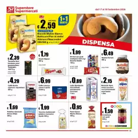 Volantino Sì con te Superstore Pagina 15: Trecchine tradizionali patate e rosmarino €1,99, Kit Kat vari gusti €1,99