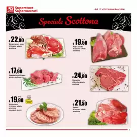 Volantino Sì con te Superstore Pagina 5: Polpa scelta di bovino adulto scottone €19,50