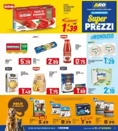 Volantino Ard Discount Pagina 13: Riso Ribe Tesori del Cuoco €1,69, Asciugatutto FreeLife Maxi €2,19