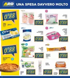 Volantino Ard Discount Pagina 2: Stracchino senza lattosio Optimo €0,88, Misto per soffritto OrtoZero €0,88