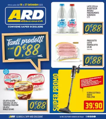 Ard Discount (valido fino al 27-09)