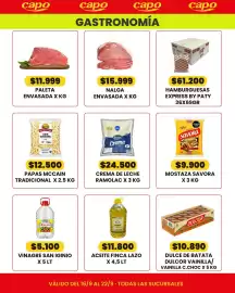 Catálogo Autoservicio Capo semana 38 Página 2: McCain papas tradicional €12.500,00, Savora mostaza original €9.900,00