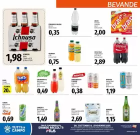 Volantino Emi Supermercati Pagina 14: San Benedetto Bibite zero €0,49, Fanta Orange