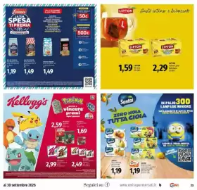 Volantino Emi Supermercati Pagina 23: Santal succo di frutta €1,19, Farina d'America €1,49