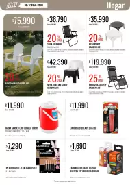 Catálogo Super MAMI semana 38 Página 13: Garden life mesa puket €35.990,00, Eveready linterna 2 aa led €11.990,00