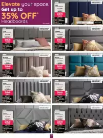 Bradlows catalogue Page 13: Field Queen Headboard €189.995,00, Pandra Queen Headboard €339.995,00